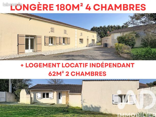 Longère 8 pièces 180 m²