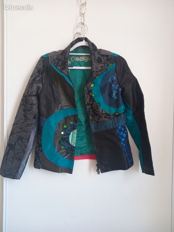 Veste vintage marque desigual taille 40 (image 9)