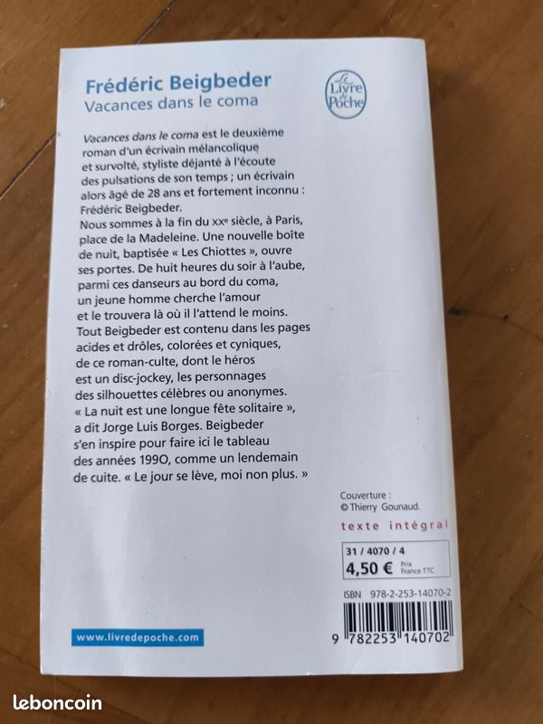 Vacances dans le coma - Frédéric BEIGBEDER (image 3)