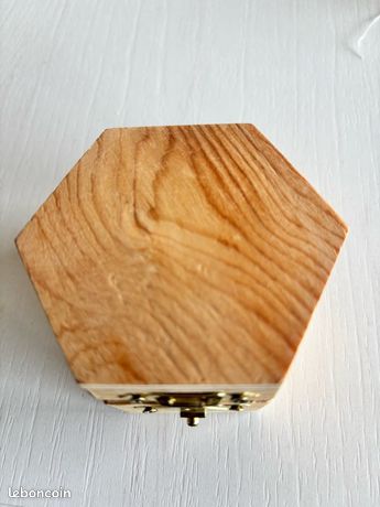 DLUSZERT 400 Mini Tranches Hexagonales Bois Brut 20 Mm - Pour Bricolage Et Décorations