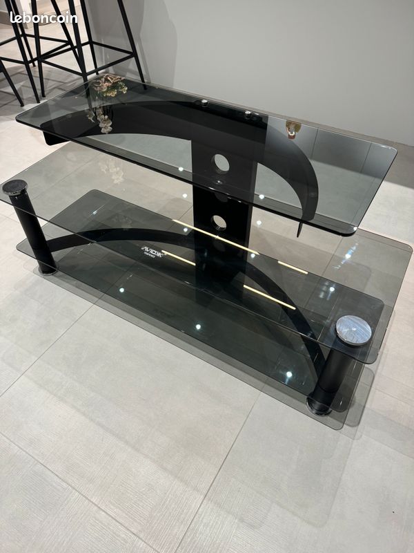 Meuble tv en verre (image 1)