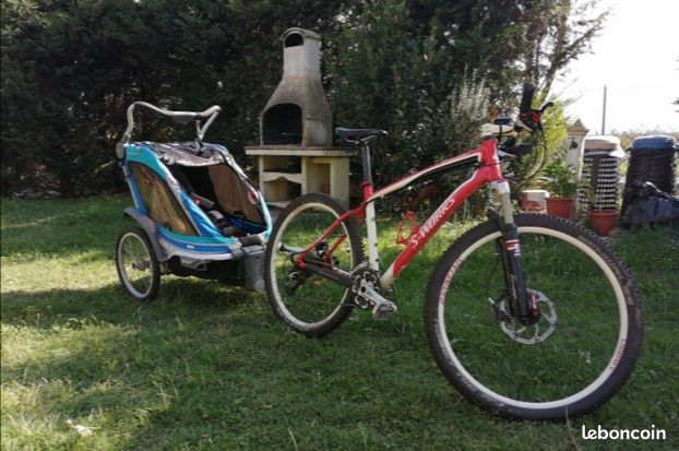 Super remorque vélo thule (image 1)