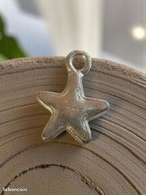Pendentif Vintage Années 50 Métal - Bijouterie Deadstock