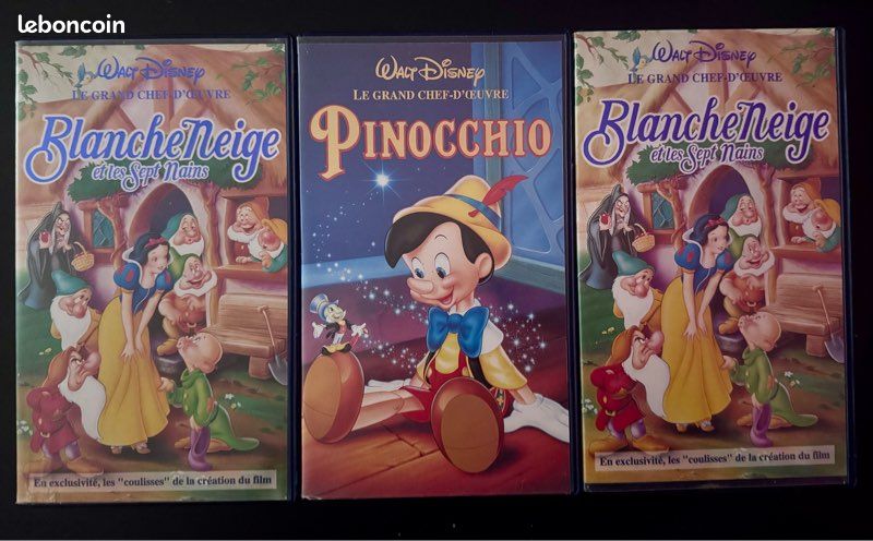 VHS Disney. Collection : Le Grand Chef-D’œuvre (image 1)