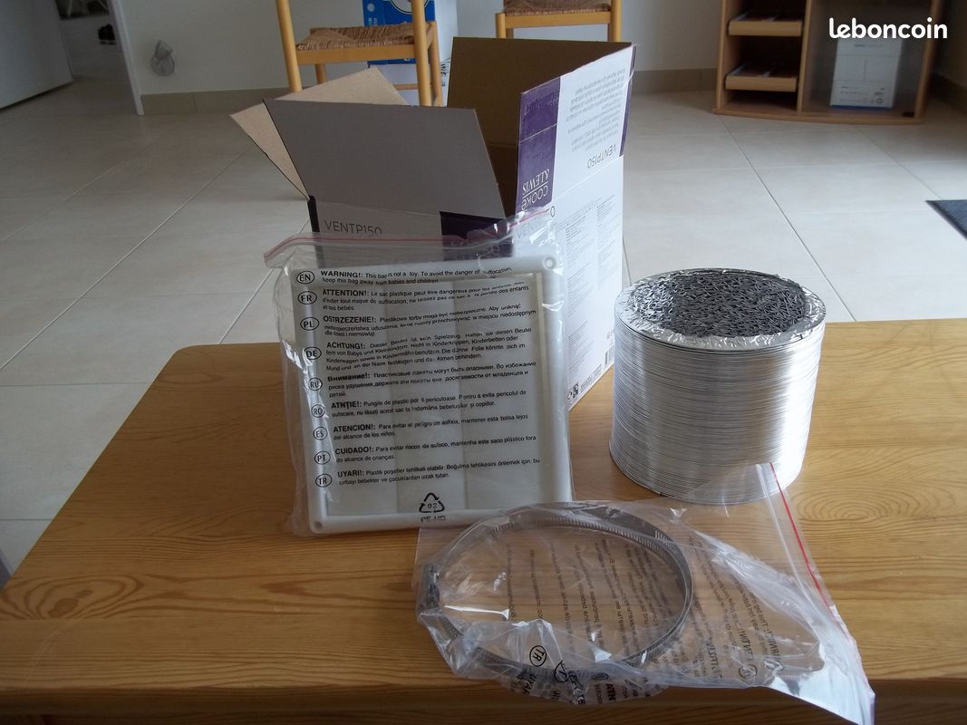 Cuisine brico dépot : Pack aération hotte aspirante (image 1)