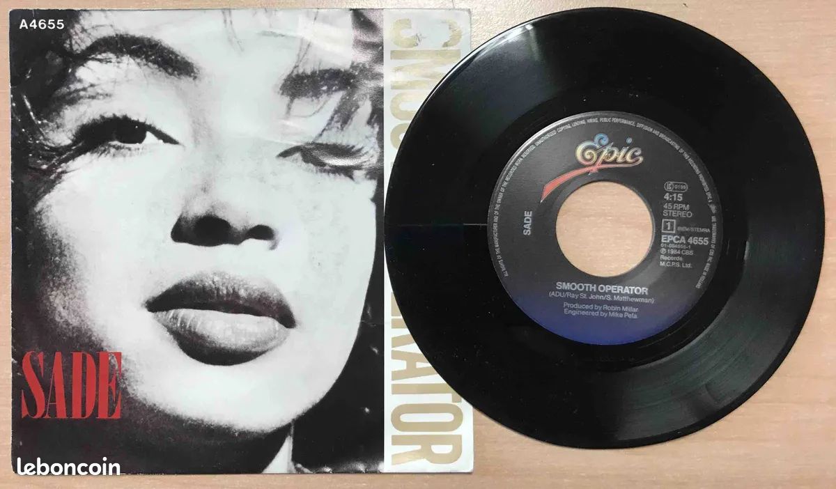 ♥🎼45t🇳🇬🇬🇧 Sade (Smooth Operator) ✷ 1984 (image 2)