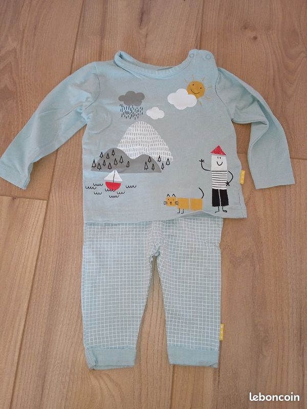 Lot de vêtements bébé taille 1/3 mois (image 2)