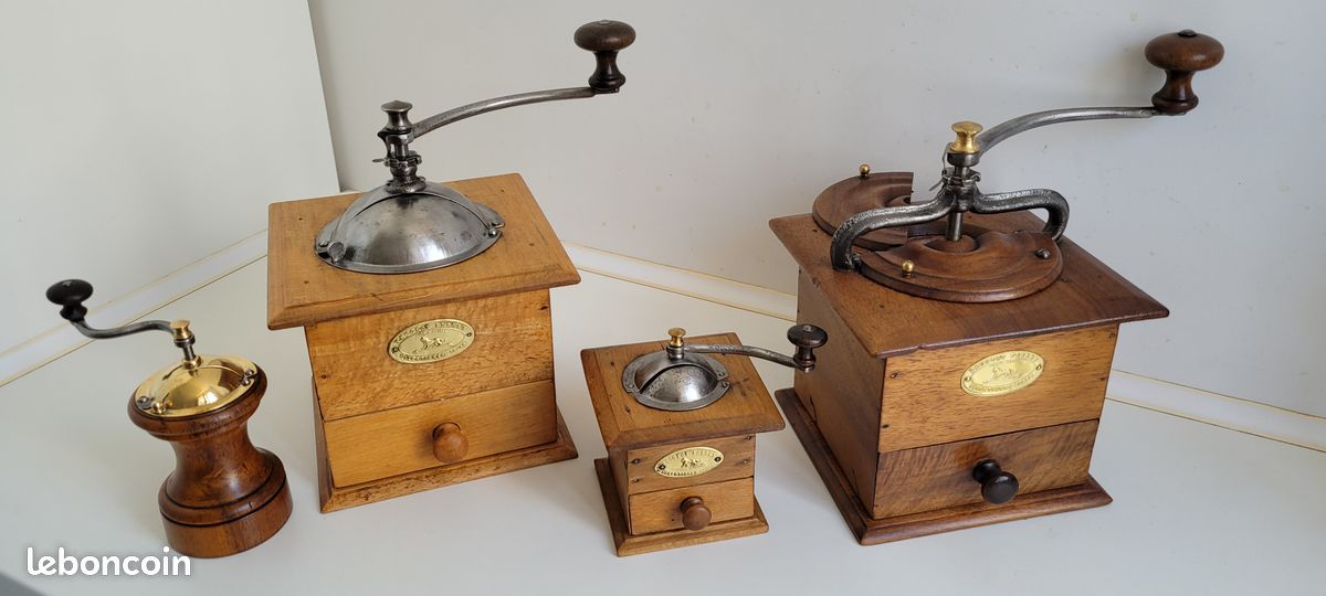 Magnifique petit moulin à POIVRE PEUGEOT frères année 1900 en très bon état de fonctionnement (image 16)