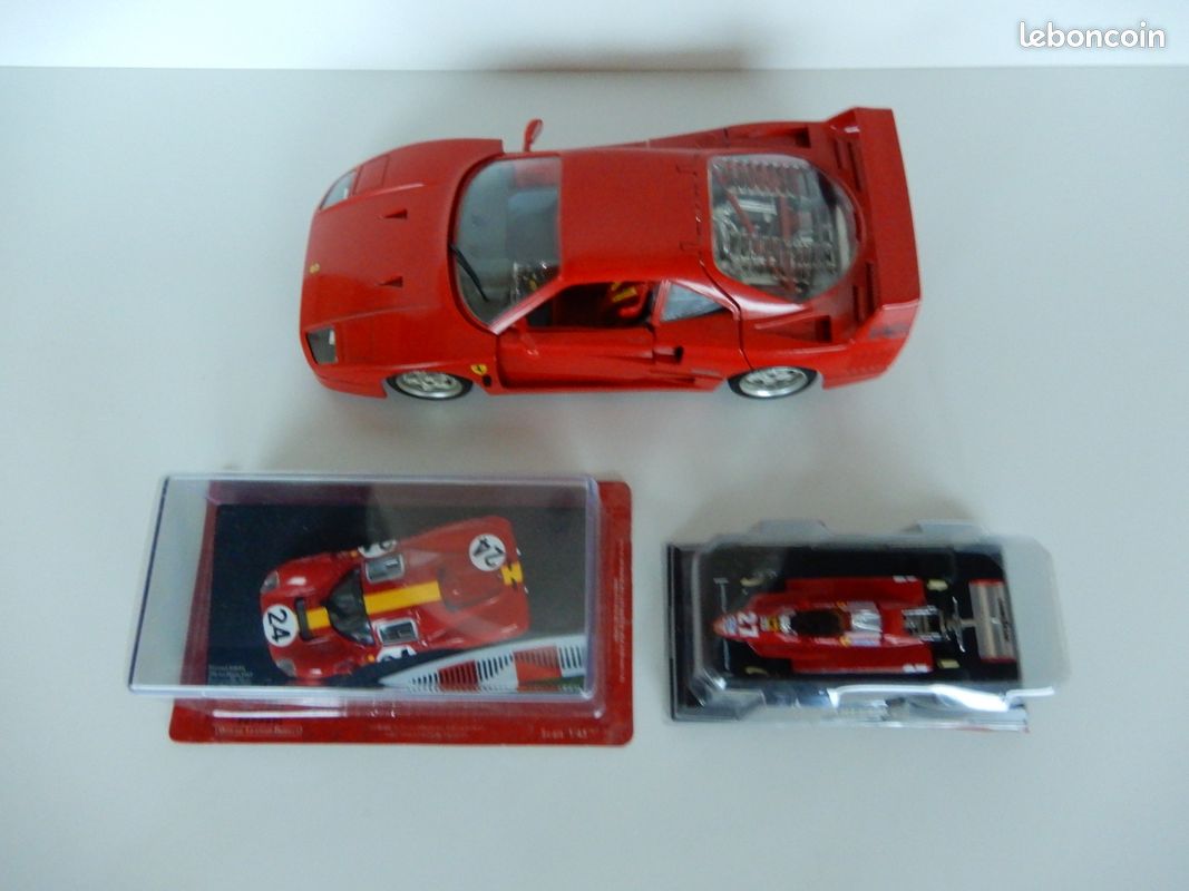 Jouets lot de 3 Ferrari Voitures miniatures Collections (image 3)