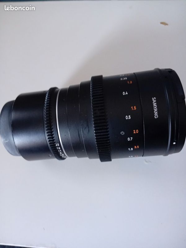Objectif Samyang 35mm t1.5 RF (image 1)