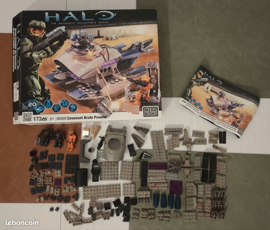 Mega Bloks Halo - 96869 - Covenant Brute Prowler - Jeux & Jouets