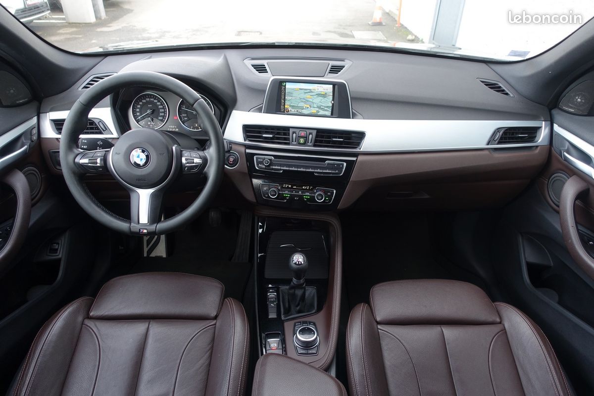 X1 S-Drive 20d 190ch Pack M Cuir sport chauffant/Toit ouvrant/Grd Gps Europe/Caméra/Hayon électrique/Garantie 12 mois (image 8)