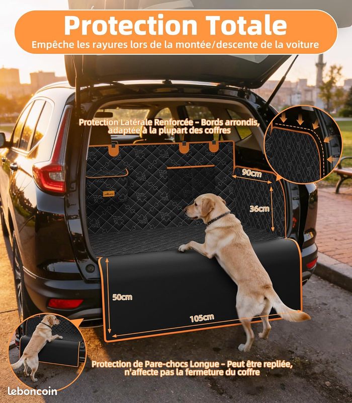 KYG Protection de Coffre Universelle avec Protection latérale