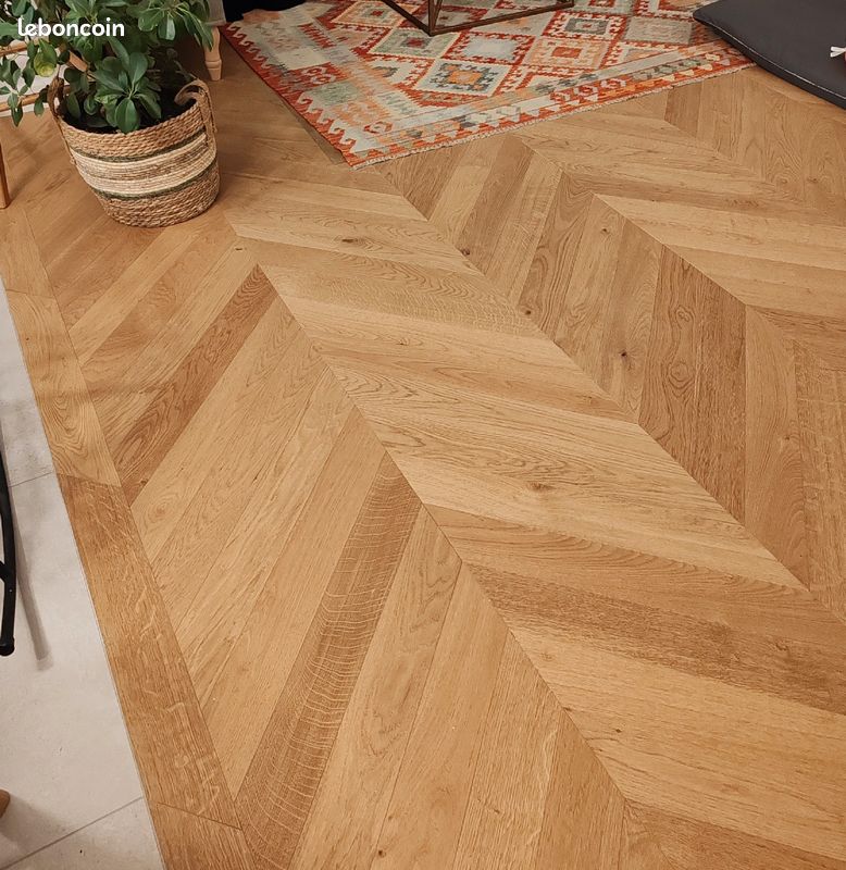 Parquet contrecollé point de hongrie Cabbani (image 1)