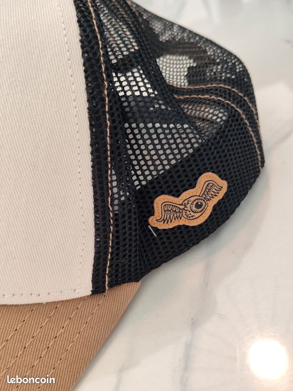 Casquette Von Dutch Truck California Black & Beige Trucker Cap Adult (image 5)
