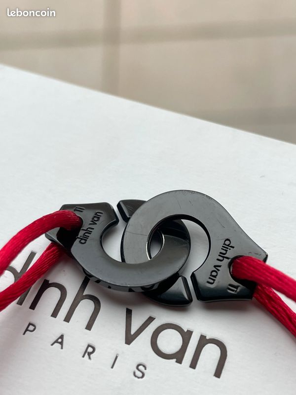 Cordon Dinh Bracelet Menotte Rouge Menottes Yellow Gold Bracelet