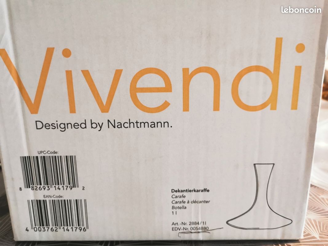 Décanteur NACHTMANN VIVENDI 0,75 L (image 4)