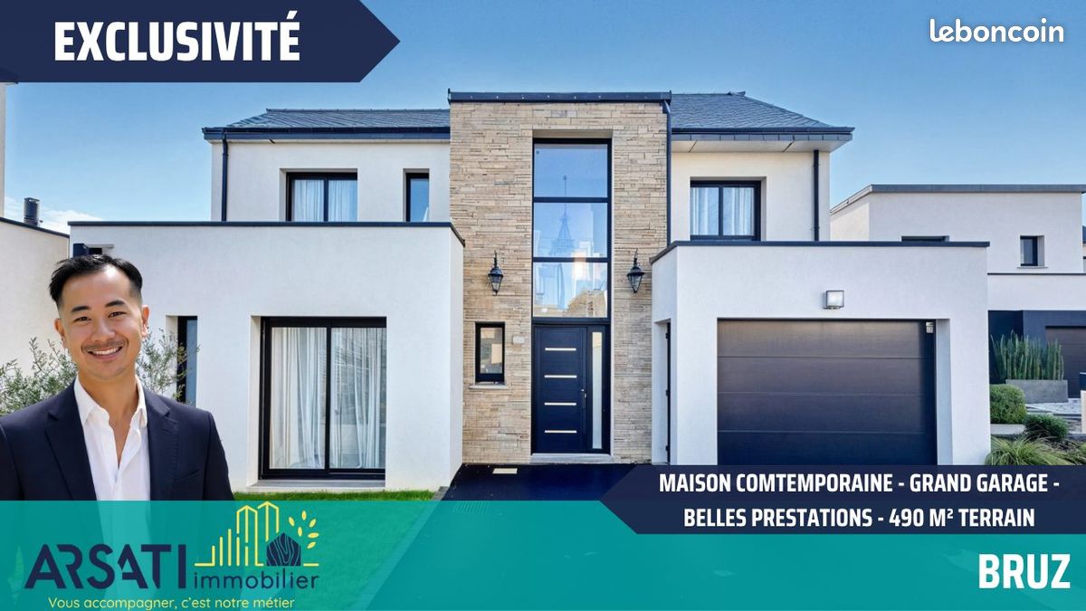 Maison 6 pièces 151 m² · à Bruz · 151 m² · 480 000 €