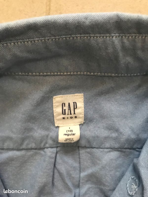 Chemise garçon Marque Gap en parfait état (image 3)
