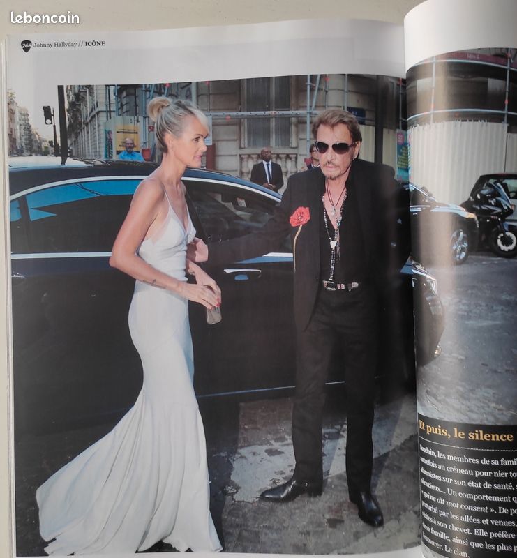 Livre collector Johnny Hallyday collection Icône (image 18)