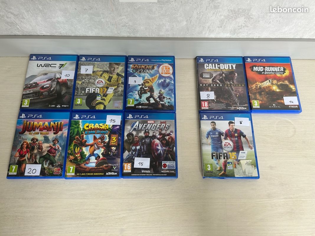 Jeux PS4 (image 1)