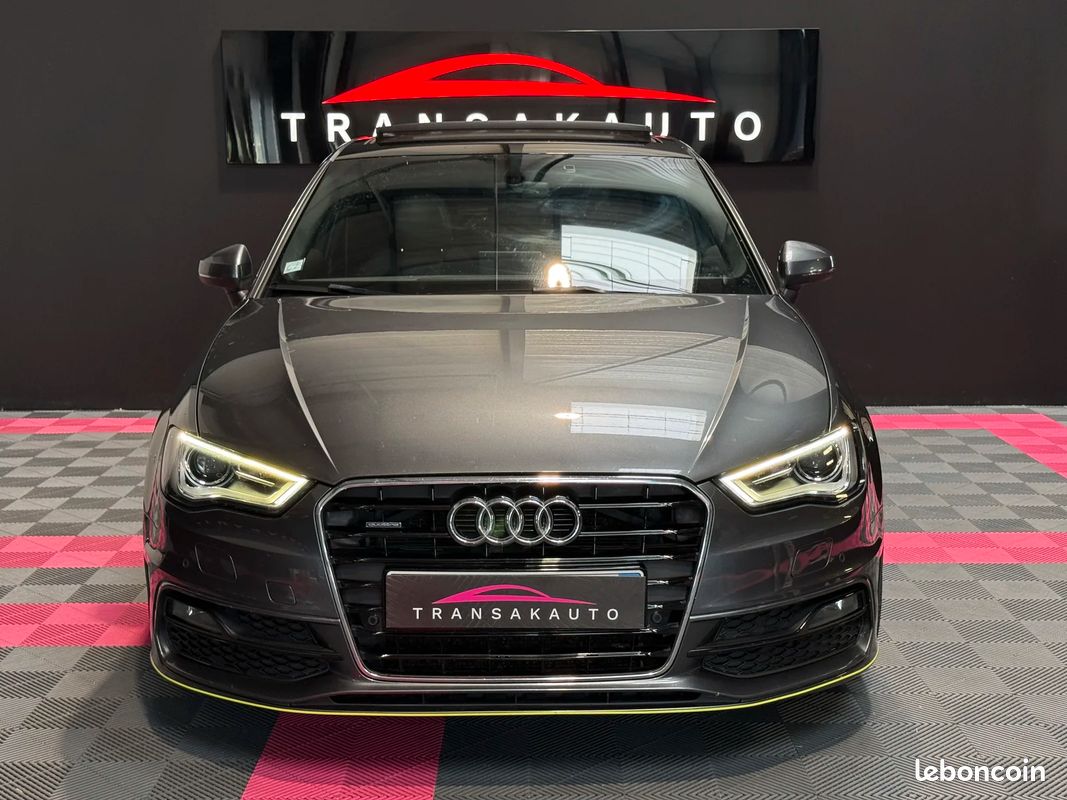 Audi A3 Quattro 2.0 TDi 184 cv S line Toit ouvrant - Bang Olufsen - Distrib et STRONIC à jour (image 3)