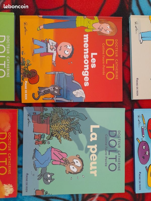 Lot de 6 livres NEUFS du Dr Catherine DOLTO pour enfants de 2 a 8 ans, sur les émotions : les mensonges, la honte, les colères, la peur, les émotions et les sentiments, la timidité NEUFS (image 3)
