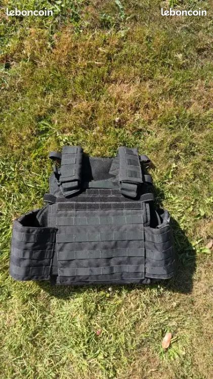 Condor MOPC - Noir - Gilet Tactique - Porte chargeurs 5.56 - Airsoft (image 1)