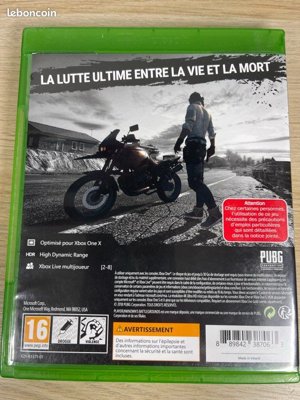 Jeu Battlegrounds Playerunknown’s pour Xbox One (image 2)