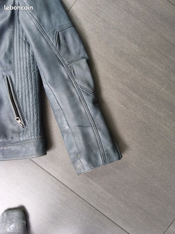 Blouson cuir Redskins (image 4)