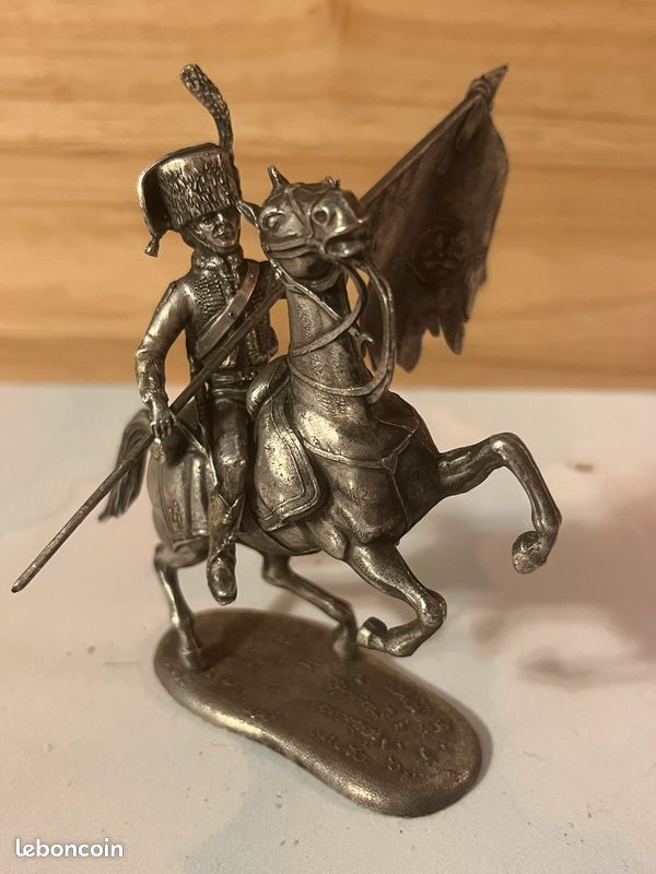 Figurine En étain à Peindre - CBG - Hussard Du Premier Empire - Cavalerie Française