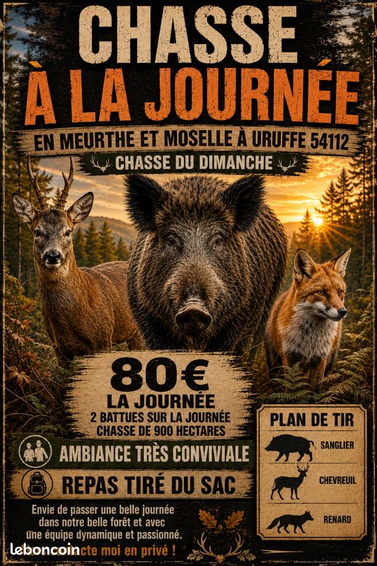 Chasse à la journée (image 1)