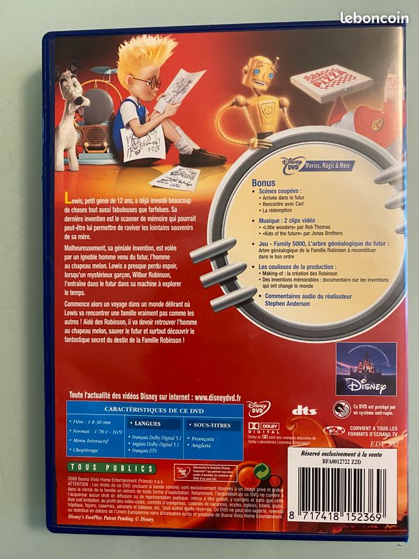 Bienvenue chez les Robinson DVD (image 2)