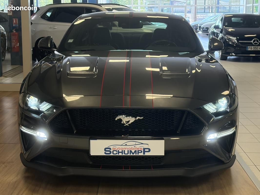 Ford Mustang GT 5.0 V8 450ch MALUS PAYE  9127KM (image 2)