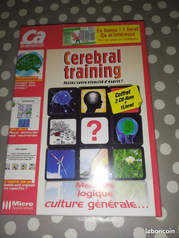 CD Rom Cérébral training ça m'intéresse (image 1)