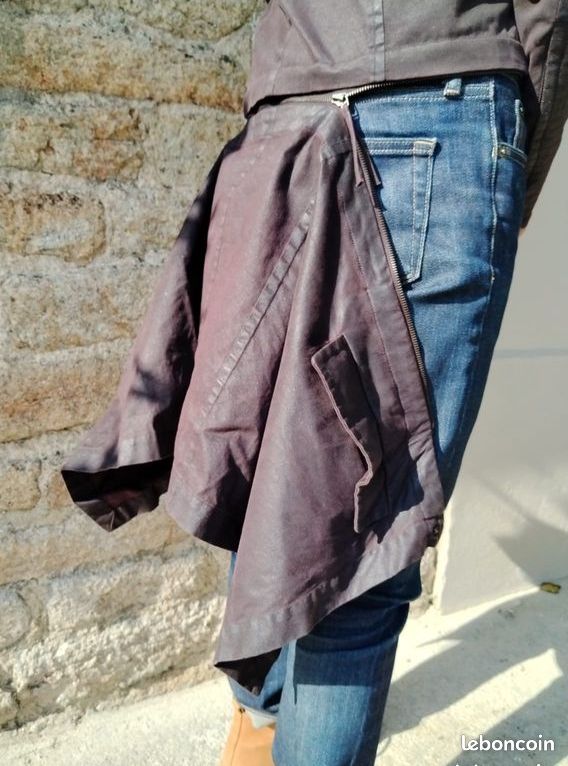 Veste Technique Vintage Martine Sitbon - Taille 42 IT - Gris - Italie - Occasion Parfait état