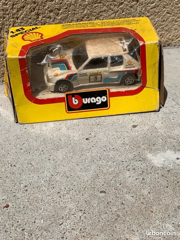 Burago Peugeot 205 turbo 16 collection schell (image 1)