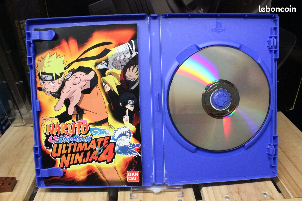 Jeu Naruto Shippuden Ultimate Ninja 4 - PS2 - Version PAL FR/EN - Bon état