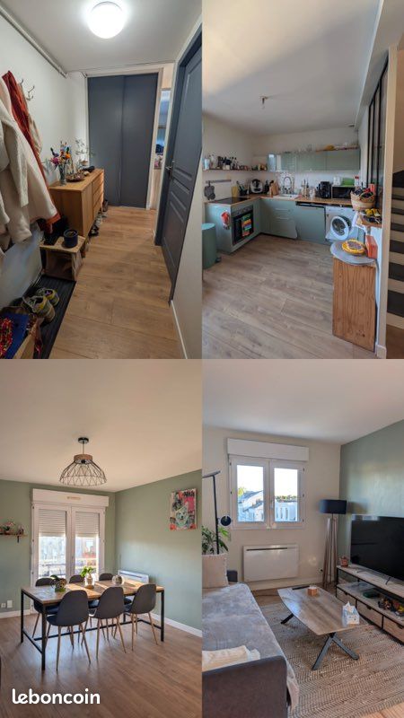 Appartement 3 pièces 63 m² · à Angers · 63 m² · 1 170 €/mois