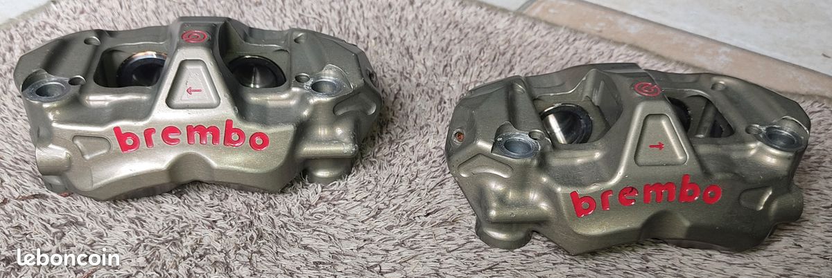 Brembo Paire étriers Radial endurance monobloc P4 30/34. Taillé masse. XB2P720 / XB2P721 (image 3)