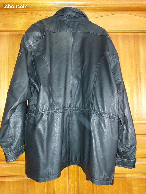 Parka homme cuir (image 2)