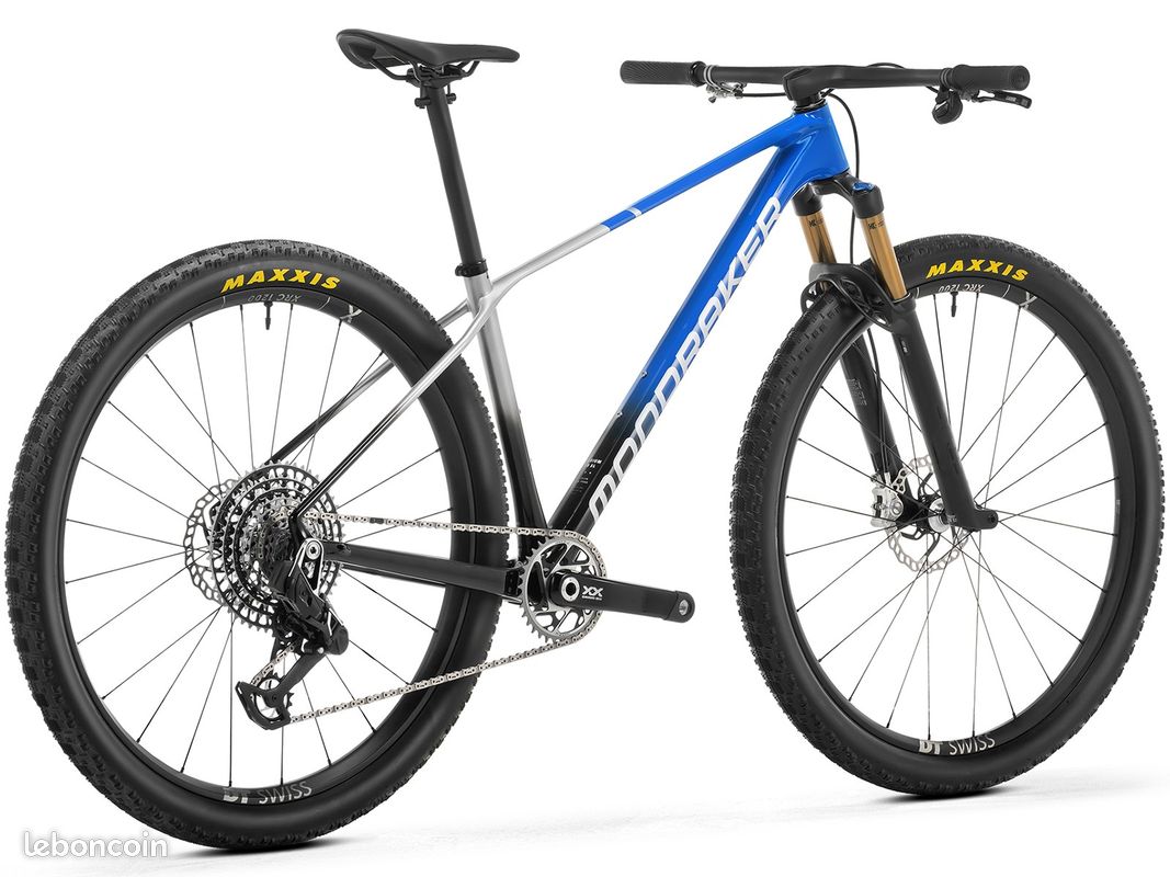 VTT carbone Mondraker Podium RR SL 12v carrera blue/racing silver/black 2025 Couleur - Bleu, Taille (image 3)