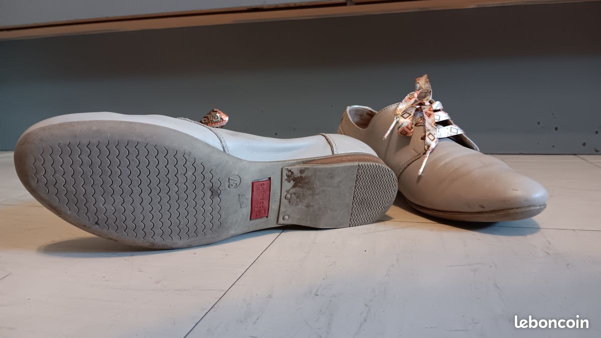 Chaussure femme cuire T 37 superbe (image 3)