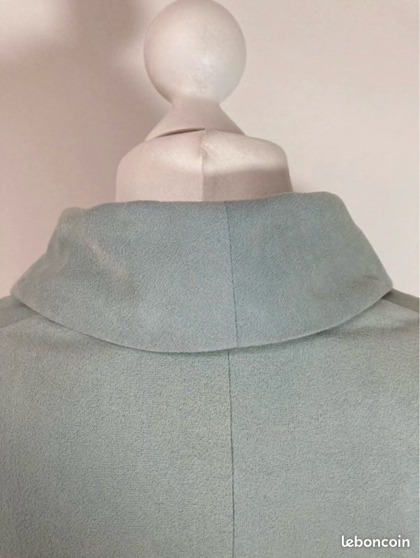Blazer en velours bleu clair vintage taille S (image 9)
