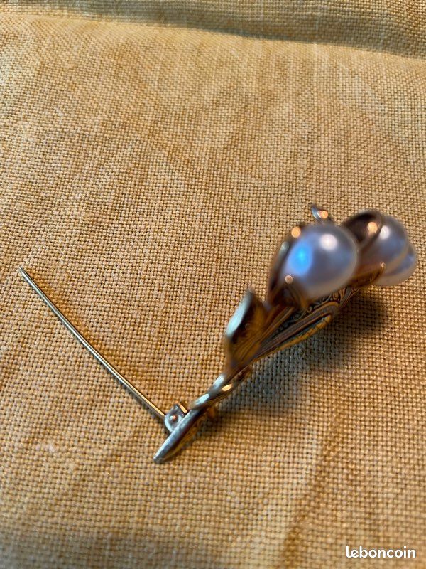 Broche De Création Vintage Années 50 - Sans Marque - Occasion