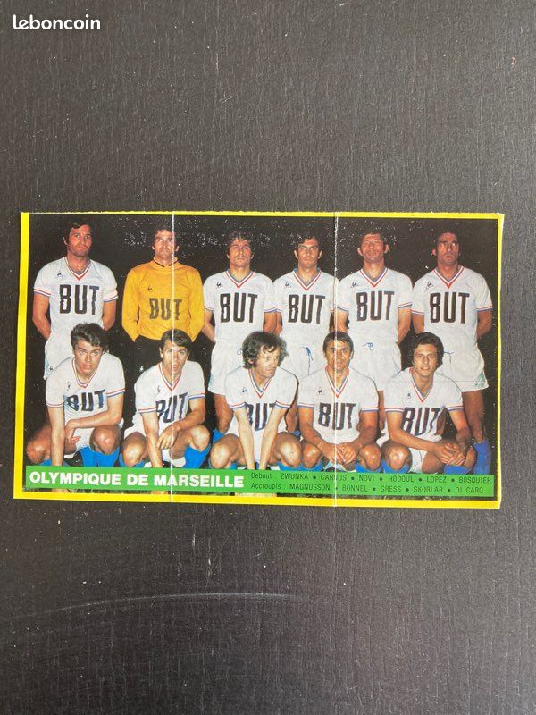 LILLE LOSC 1971-1972 GRANDES EQUIPES FRANCAISES DU FOOTBALL