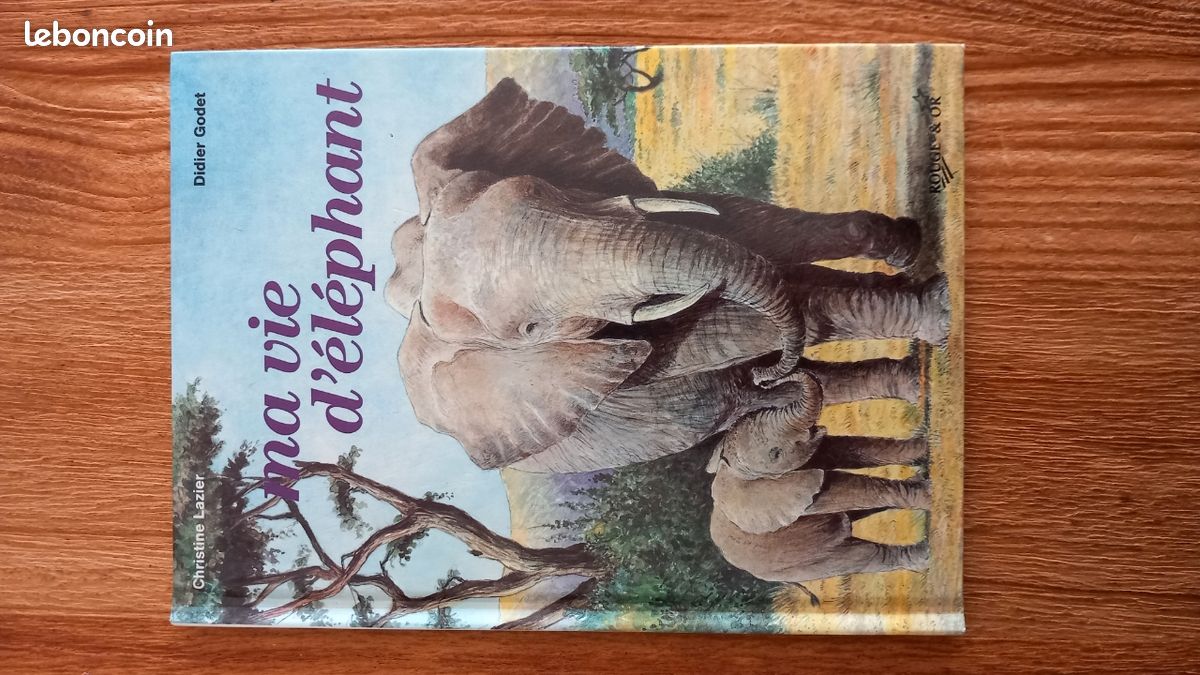 Lot de 3 livres "Ma vie de lion / kangourou / éléphant (image 4)
