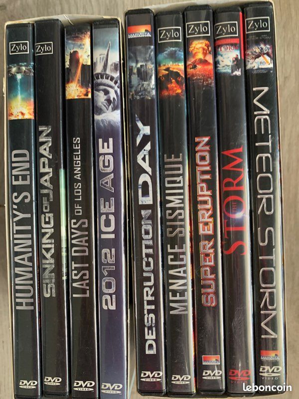 2 coffrets de 9 dvd de catastrophe (image 1)