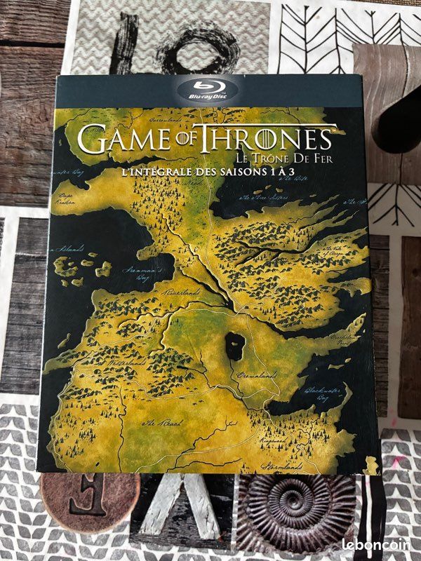 Vend blu-ray game of throne (image 1)