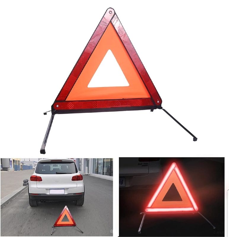 Triangle de signalisation automobile sur